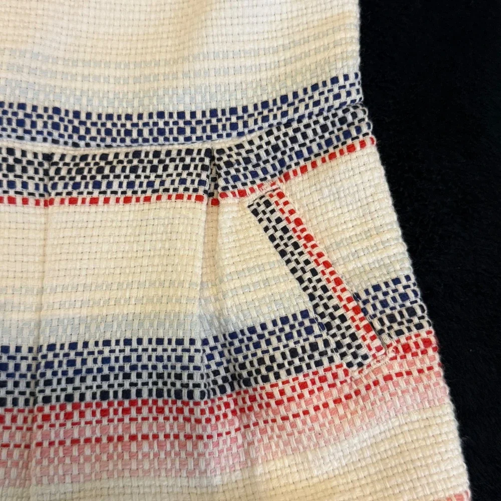 Janie and Jack Baby Girl Striped Romper Red White Blue Cotton 3-6‎ Months